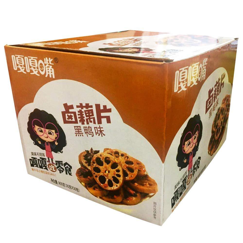 GAGAZUI Vegatable dish snacks, 30 Sachets / 900g (Duck Flavored Lotus Root) - Mighty Depot