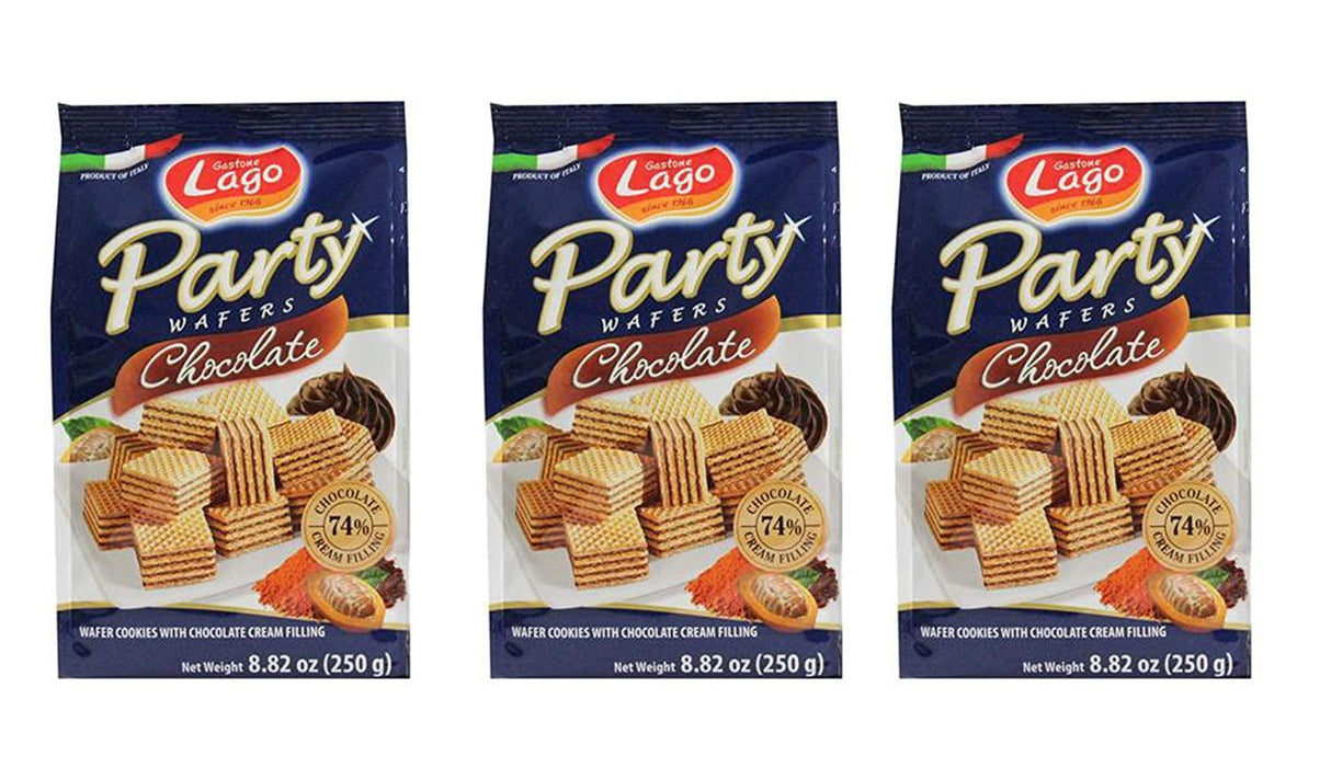Gastone Lago Party Chocolate Cream Filling 8.82 oz, 250g (Pack of 3) - Mighty Depot