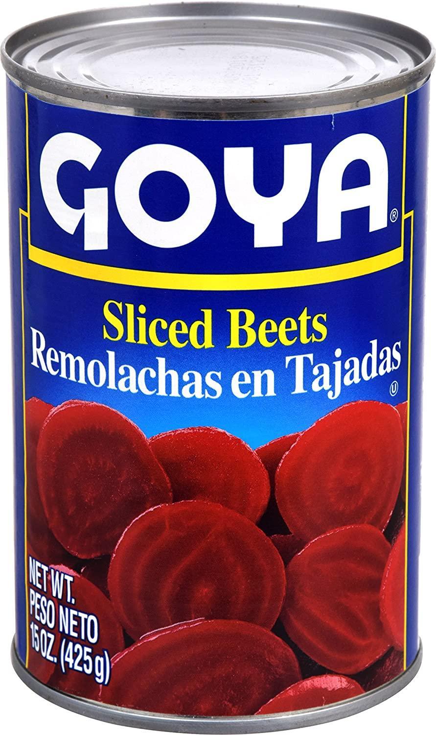 Goya Foods Sliced Beets, 15-Ounce (Pack of 24) - Mighty Depot