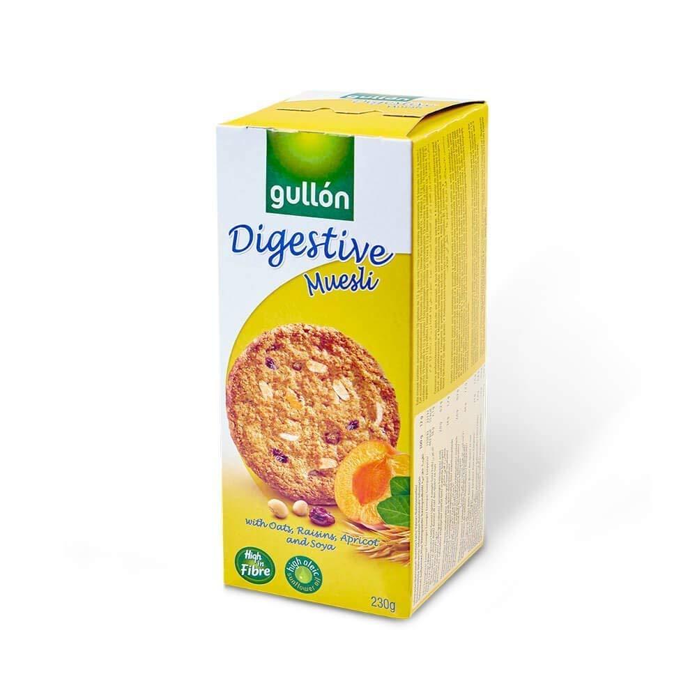 Gullon Digestive Muesli Cookie Biscuits - 12.88 oz - Mighty Depot