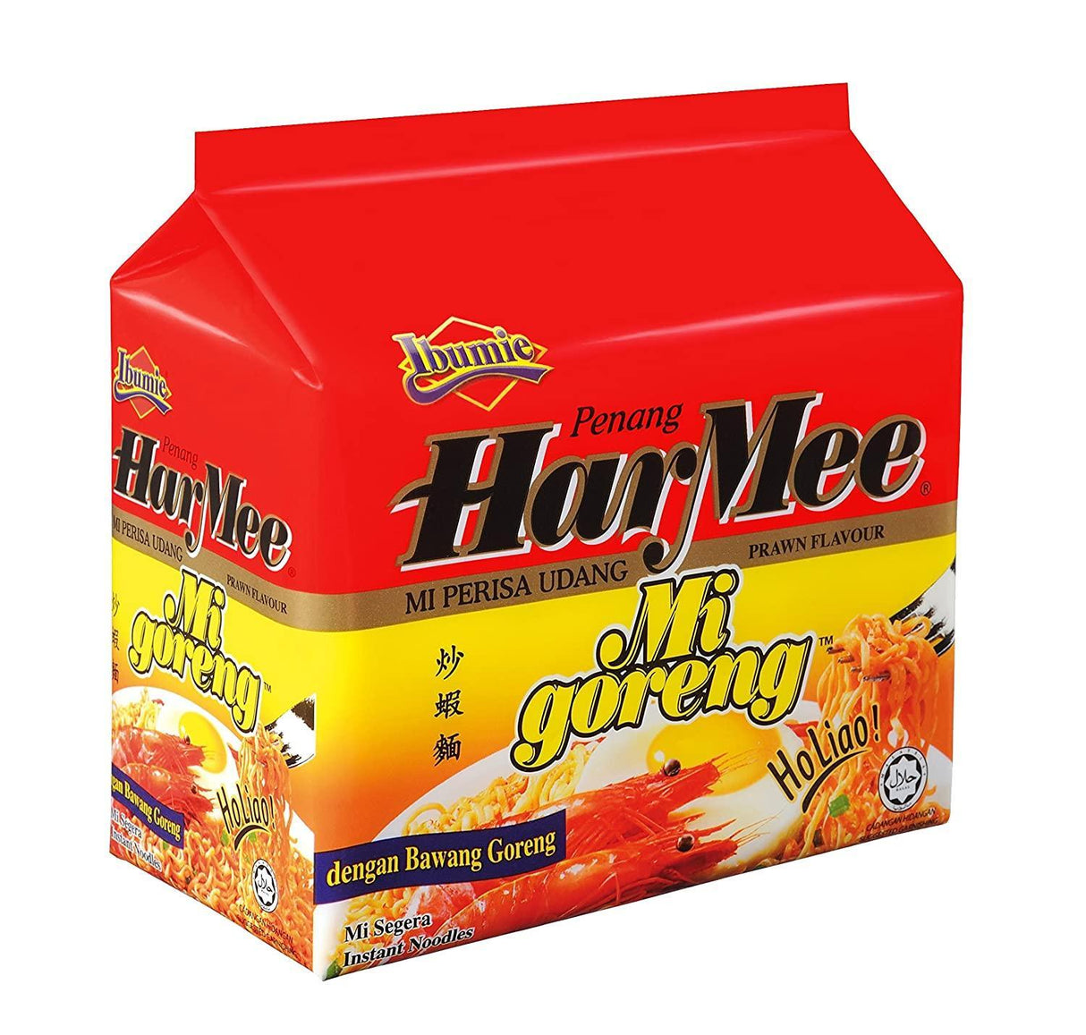 Ibumie Penang Har Mee Goreng Instant Noodles (2 X 5 X 80g) - Mighty Depot
