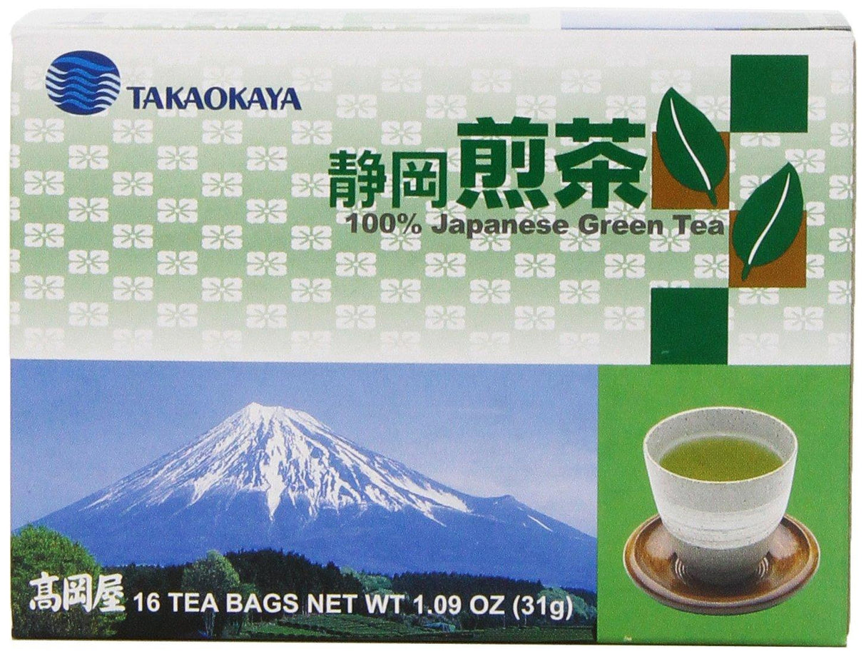Imported Shizuoka Sencha Tea Bag, 1.09 Ounce - Mighty Depot