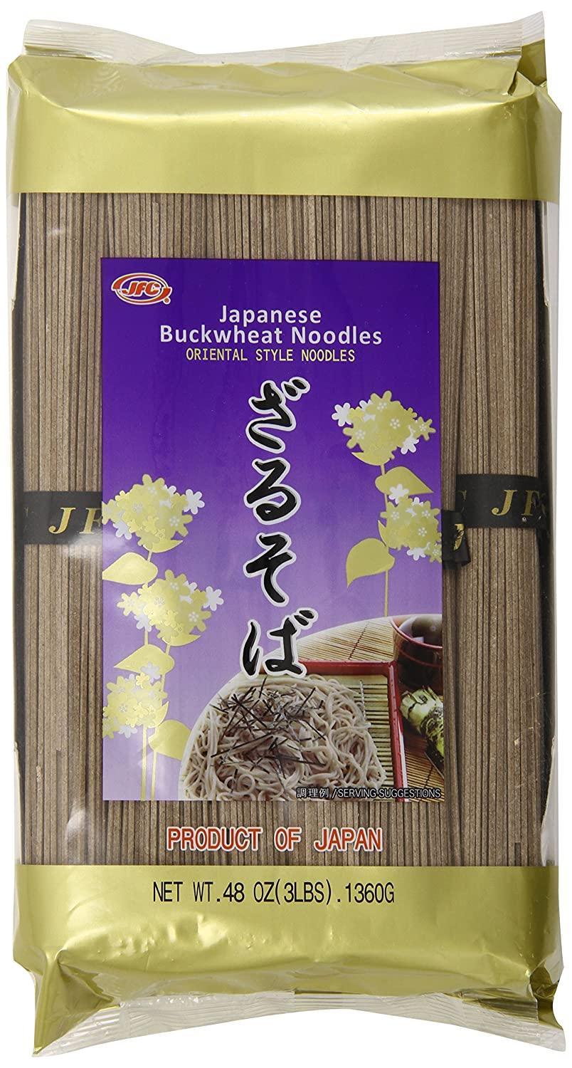 Japanese Buck Wheat Noodle Zaru Soba, 3 Lbs /1360g - Mighty Depot