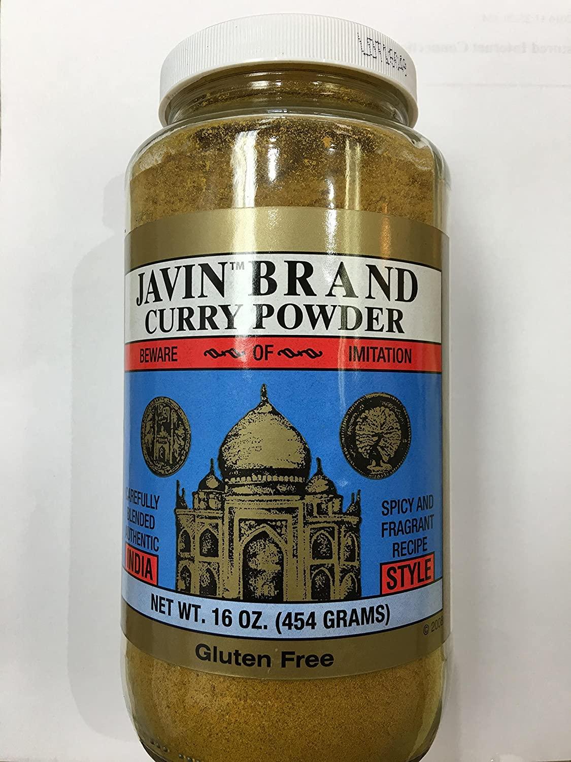Authentic INDIA Javin brand curry powder One Pound Gluten Free - Mighty Depot