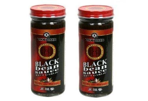 Kikkoman Black Bean Sauce with Garlic (8.7 oz Jars) 2 Pack - Mighty Depot