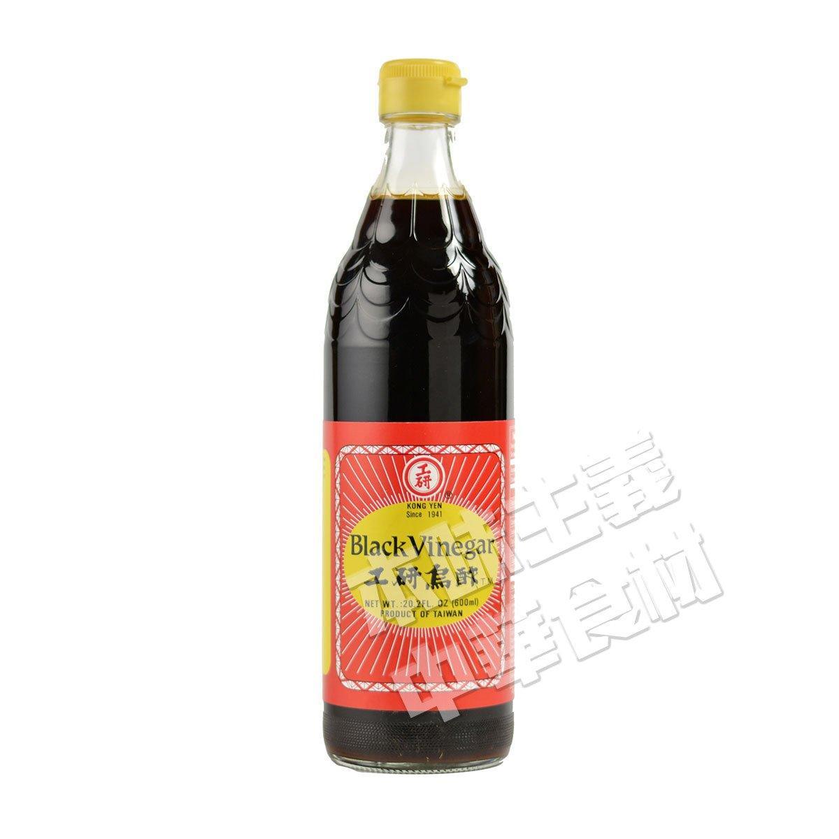 Kong Yen Black Vinegar 600 ml - Mighty Depot