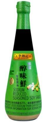 Lee Kum Kee Sodium Reduced Seasoned Soy Sauce - Mighty Depot