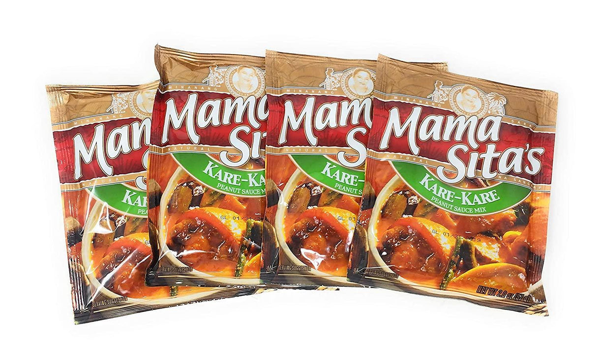 Mama Sita's Kare-Kare Peanut Sauce Mix (2.0oz, 57g) 4 Pack - Mighty Depot
