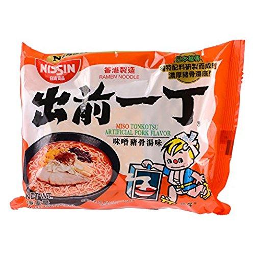 Nissin Demae Ramen, Miso Tonkotsu, 3.5 oz (30 pack) - Mighty Depot