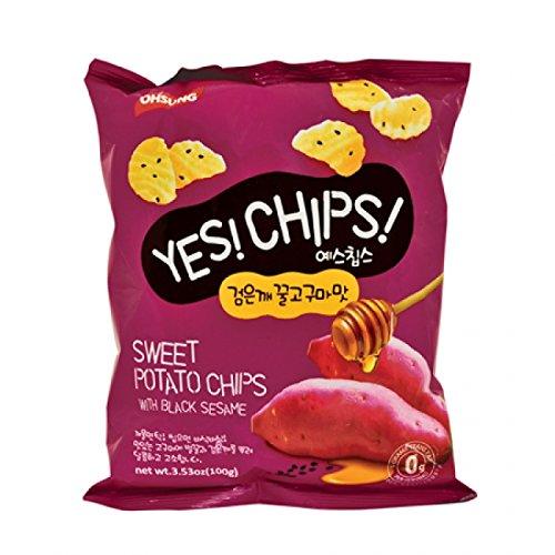 Ohsung Yes! Chips! - Sweet Potato Chips - Mighty Depot