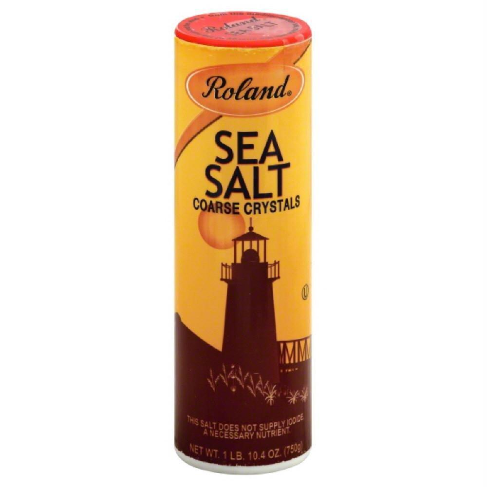 Roland Sea Salt Coarse Crystals from the Mediterranean Sea - 26.4 oz - Mighty Depot