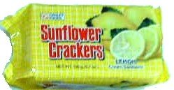 7 Packs Sunflower Crackers (Lemon Cream Sandwich) 190g Ea - Mighty Depot