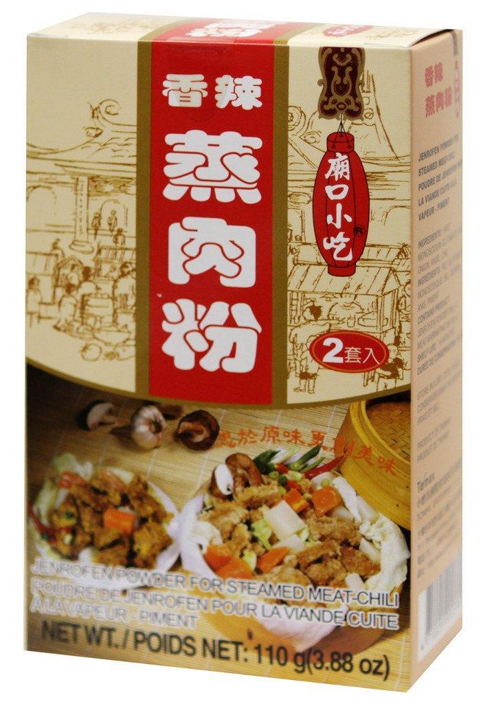Tomax Jenrofen steamed meat rice powder Chili flavor 3.88 oz (pack of 3) 蒸肉粉 - Mighty Depot