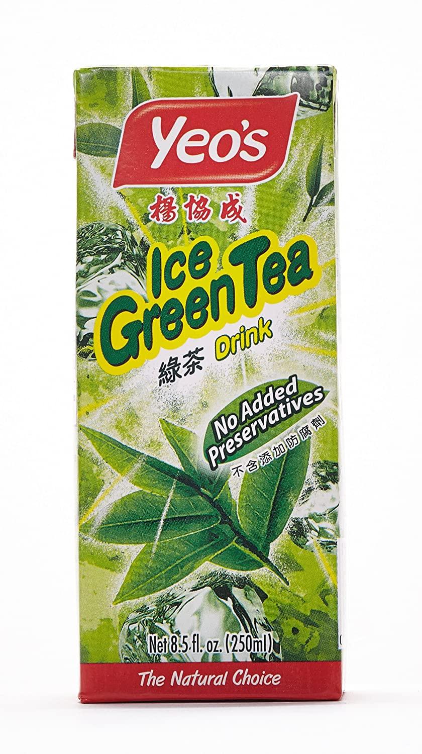 Yeo's Ice Green Tea Drink (Pack of 24) - Mighty Depot