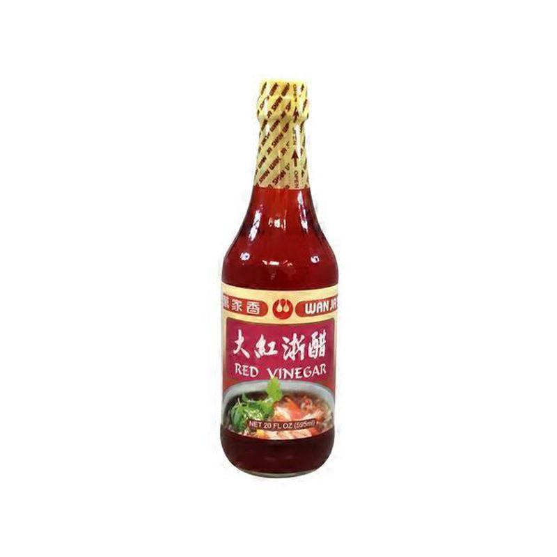 Wan Ja Shan - Red Vinegar, 1.3 Pounds, (1 Bottle) - Mighty Depot
