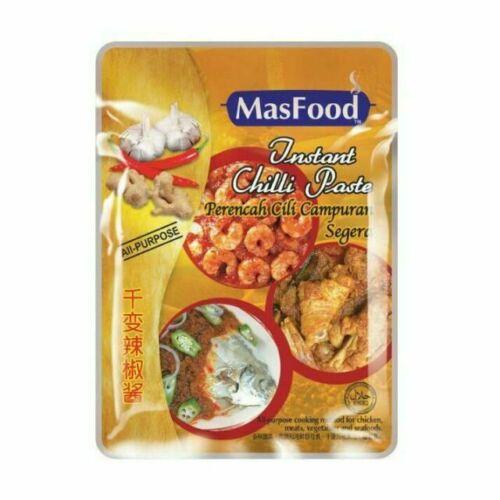MasFood - Instant Chilli Paste, 6.30 Ounces, (1 Pouch) - Mighty Depot