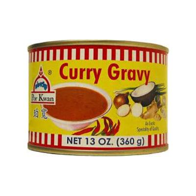 Por Kwan - Curry Gravy, 13 Ounces, (2 Cans) - Mighty Depot