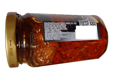 Fresh Chili In Oil (Pickled Crushed Facing Heaven Peppers Chao Tian Jiao), 13oz