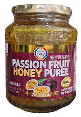 Surasang Passion Fruit Honey Puree, 20.46oz (1.28 lbs), 1 Jar