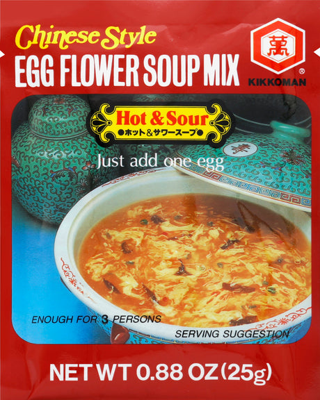 Kikkoman EGG FLOWER SOUP SPICY SZECHWAN Soup Mix 1.22oz (4 Pack) - Mighty Depot