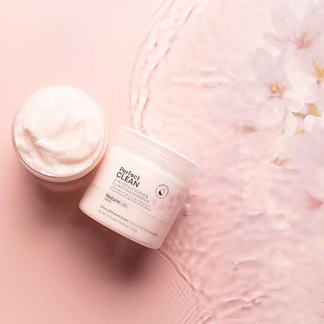 NatureLab Tokyo (LIMITED EDITION) Perfect Clean Scalp 2-in-1 Hair Treatment, Cherry Blossom Scent, 8.1 OZ