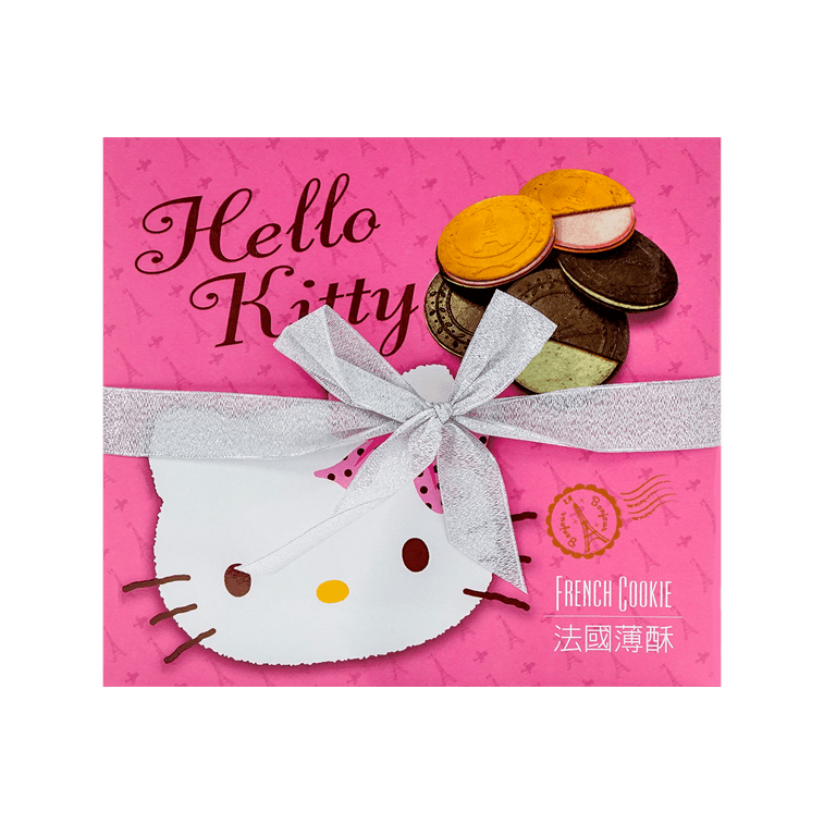 Hello Kitty French Cookie Gift Box, 15.87 Ounces, 1 Box - Mighty Depot