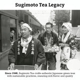 SUGIMOTO TEA | Japanese Organic Matcha Latte Blend Mix 4.23 oz (120 g) Sweetened Green Tea Matcha Latte Powder