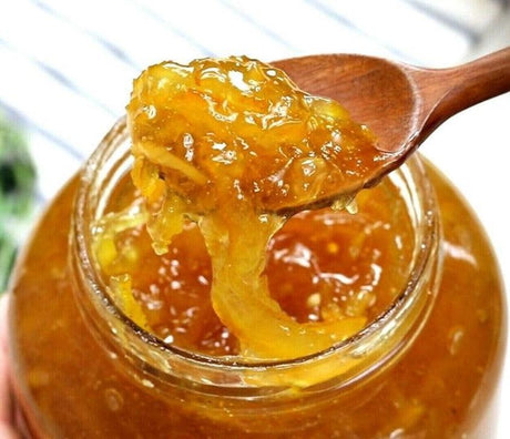Haio Ginger Tea With Honey Refresh With Korean Herbal Tea Ginger Delight - Product of Korea 2 Glass Jars 2.2 lb (1 kg. ) each - Mighty Depot