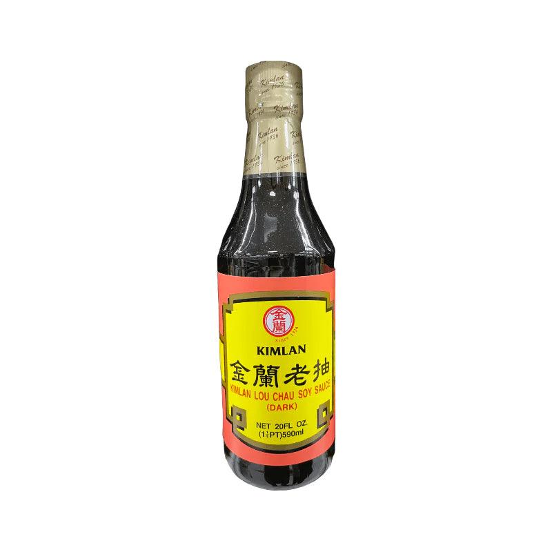 Kimlan Lou Chau Soy Dark Sauce, 20 Ounce (Pack of 2)