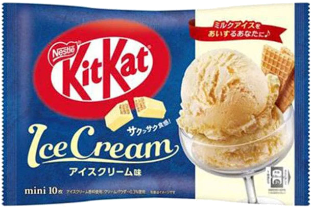 Kit Kat Japanese Ice Cream Flavor, 10 Mini bar per bag, 4 oz