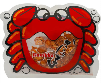Okabe Kanikko Baby Crab Snack, Baked Crab Sembei 2.29 oz