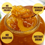 HAIO ginger tea shows texture and features
