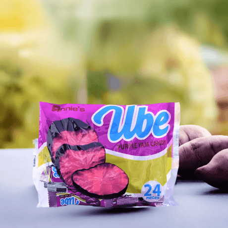 Annie's Ube Purple Yam Candy, 6.35 Ounces, 1 Bag - Mighty Depot