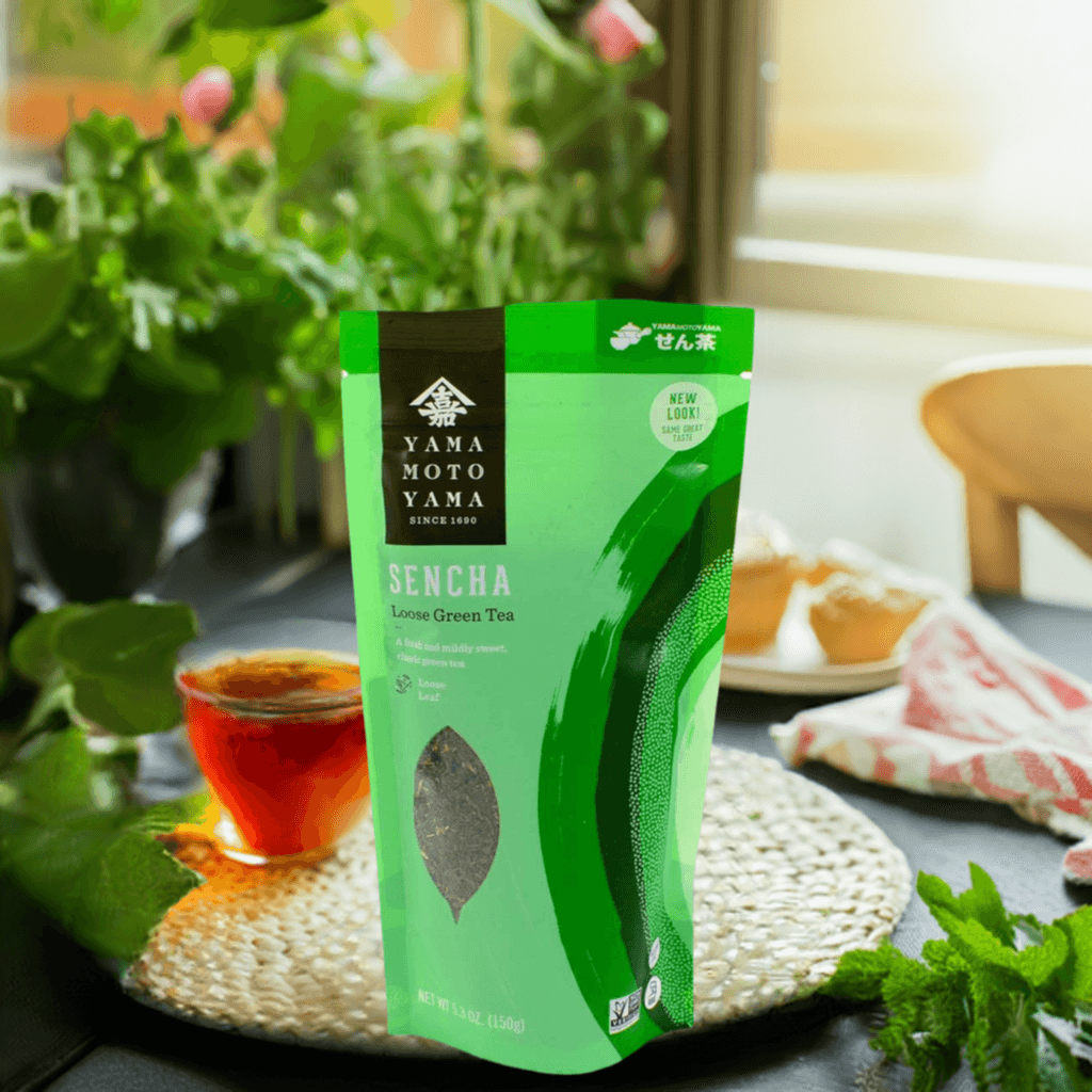 Japanese Yamamotoyama Sencha Loose Green Tea, 5.3 Ounces, 1 Bag - Mighty Depot