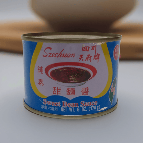 Szechuan Sweet Bean Sauce, 6 Ounces, 3 cans - Mighty Depot
