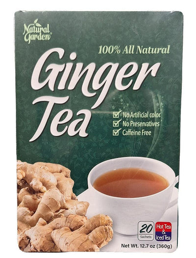 Natural Garden - Ginger Tea, 12.7 Ounces, 1 Box