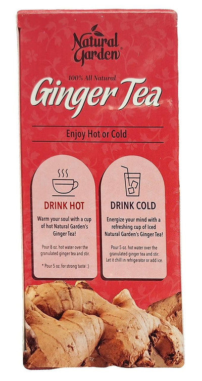 Natural Garden - Ginger Tea with Sorrel, 12.7 Ounces, 1 Box