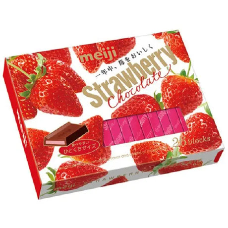 Meiji Strawberry Chocolate