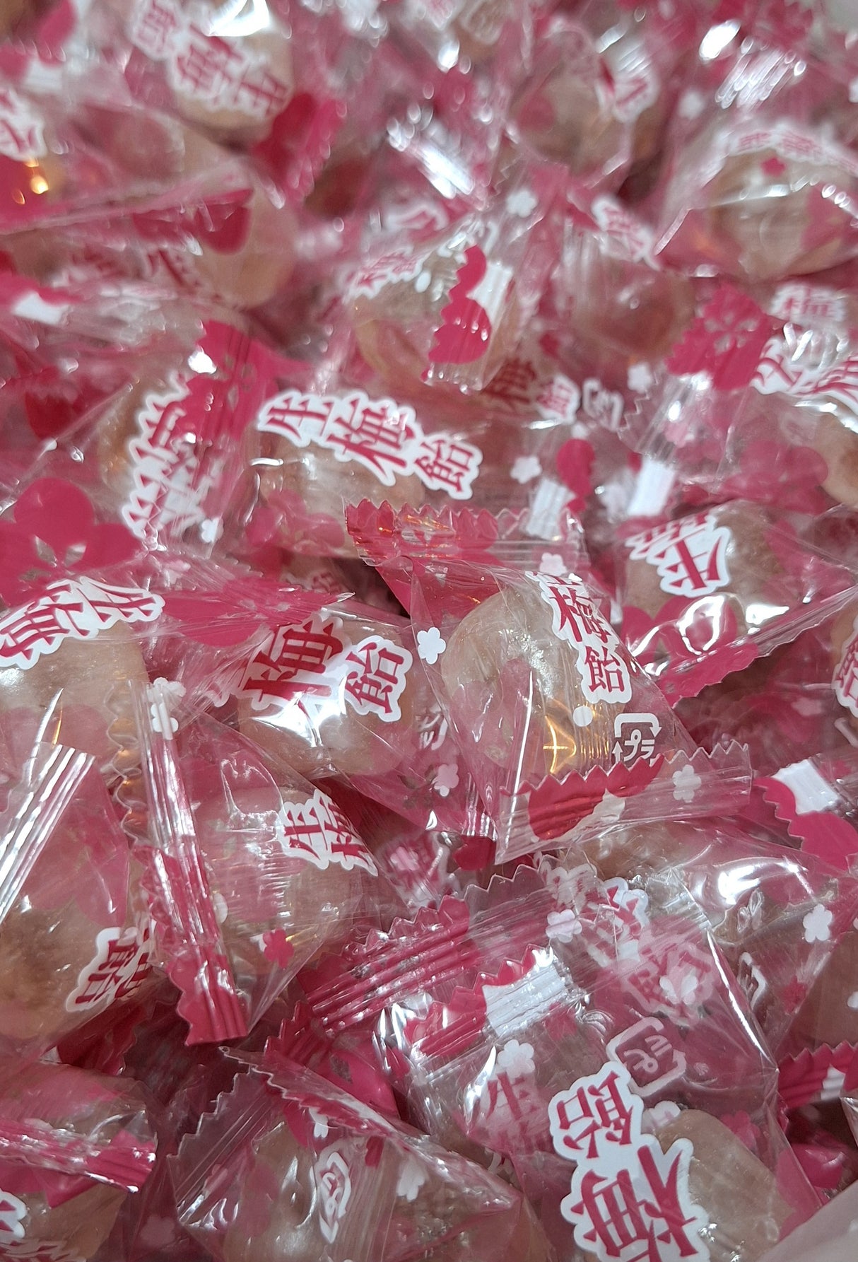 Ribbon Nama Ume Ame Hard Candy Sweet & Sour Ume Plum, 3.87 OZ, 1 bag