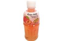 Peach Flavored Drink with Nata De Coco - 10.82fl Oz [Pack of 3] - Mighty Depot