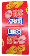 Lipo Mini Roll Cake (Strawberry Flavor), 10.1 Ounces, (Pack of 1)