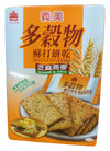 I Mei - Multigrain Crackers with Sesame and Oats, 9.5 Ounces, (Pack of 1)