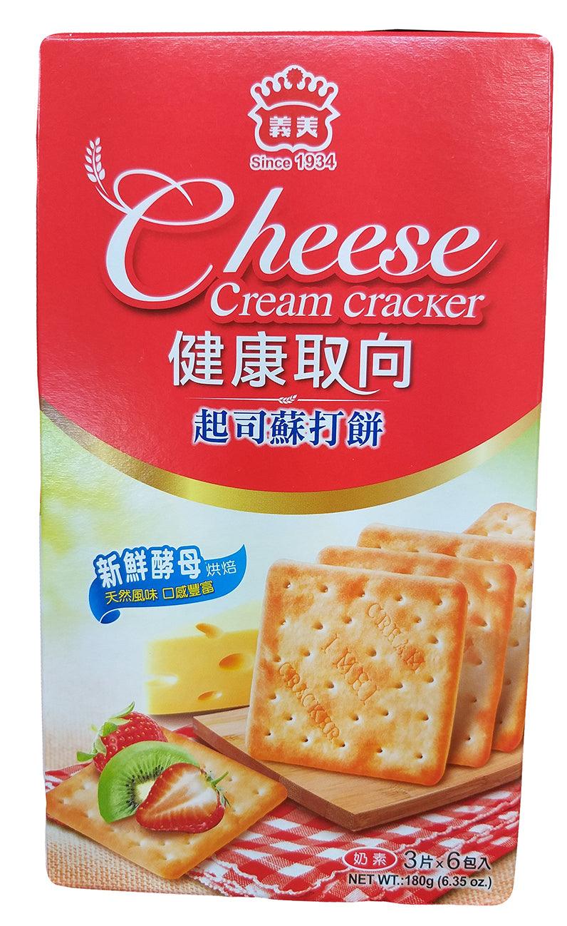 I Mei, Cream Crackers (Cheese), 6.35 Ounces, (Pack of 1) - Mighty Depot