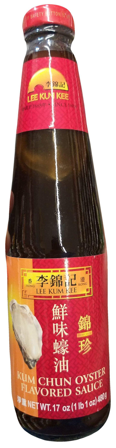Lee Kum Kee Kum Chun Oyster Flavored Sauce, 16.9 Ounce, (Pack of 1 Bottle) - Mighty Depot