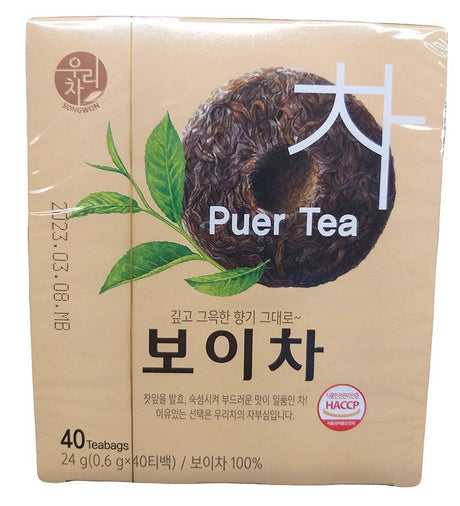 Songwon Puer Tea, .84 Ounce, 1 Pack - Mighty Depot