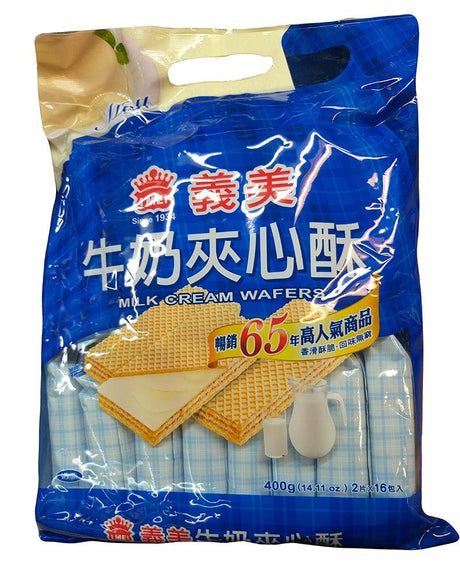 Imei Milk Cream Wafers, 14.11 Ounces, (Pack of 1) - Mighty Depot