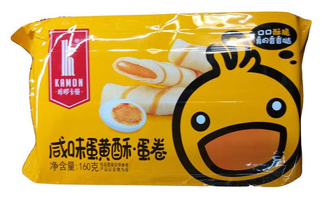 Kamon Egg Yolk Crisp Egg Roll, 5.6 Ounces, (Pack of 1) - Mighty Depot