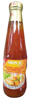 Aroy-D Sweetened Chili Sauce For Spring Roll, 12.69 Ounces, (1 Bottle)