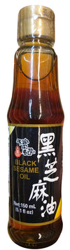 Golden Spoon Black Sesame Oil, 5.1 Ounces, (Pack of 1 Bottle)