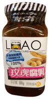 Lao Caichen Rose Bean Curd, 10.58 Ounces, (Pack of 1 Jar)